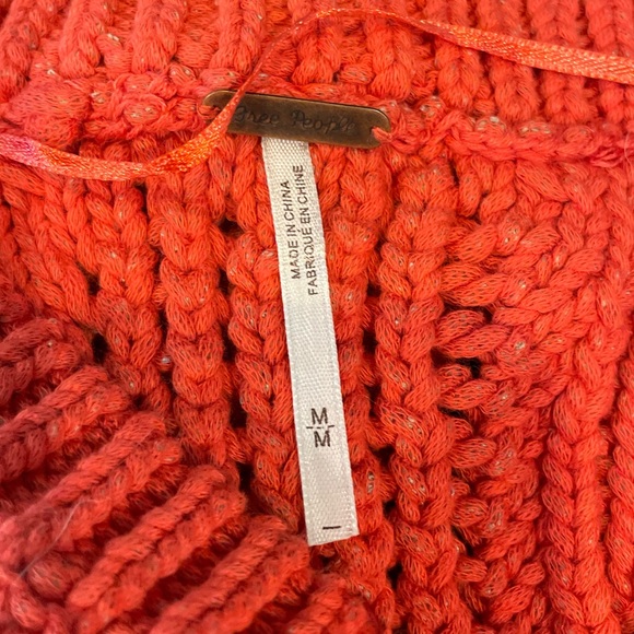 Free People Sweater with Open Back. - Picture 3 of 7